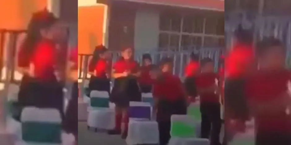 Maestra de Kínder se distrae un momento y reproduce audio íntimo