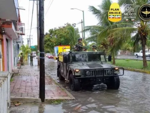 Ejército aplica Plan DN-III-E en Quintana Roo por huracán “Michael”