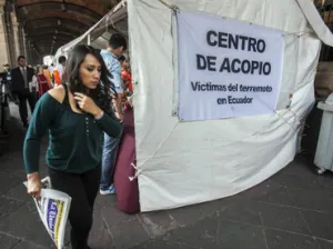 Ecuador pide a mexicanos enviar medicina y colchones
