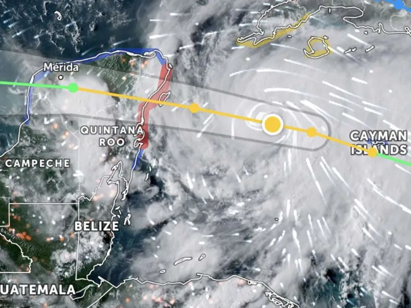Quintana Roo en alerta naranja por la llegada de ‘Grace’