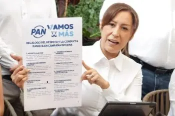 Bajo el lema “Vamos por Más”: Lupita Leal arranca campaña por la presidencia del CDM del PAN en Puebla