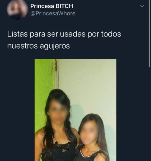 En cuenta de Twitter incitan a violar a madre e hija