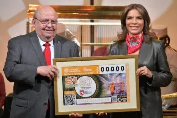Sorteo Mayor conmemora al Colegio de Ingenieros Civiles de México por 80 años de contribuir al desarrollo del país