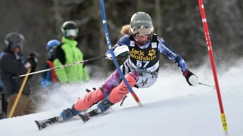 Sarah Schleper, la mejor latinoamericana en la primera ronda del eslalom gigante