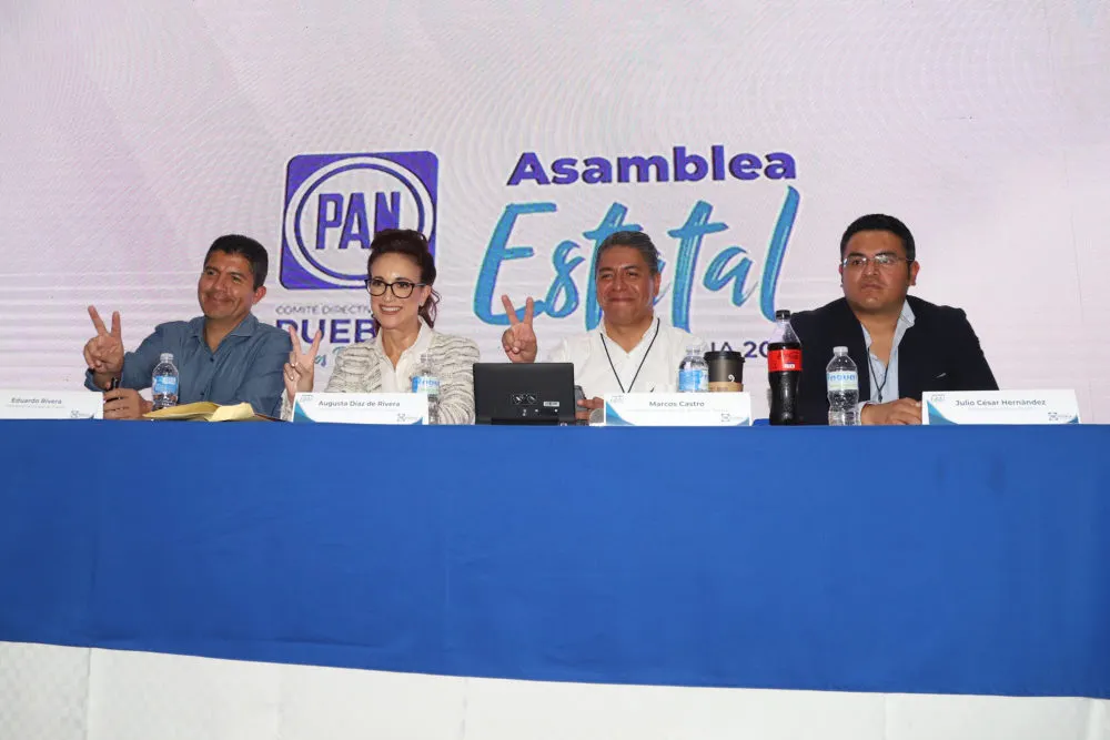 Lalo Rivera y Genoveva Huerta se reparten consejeros en el PAN