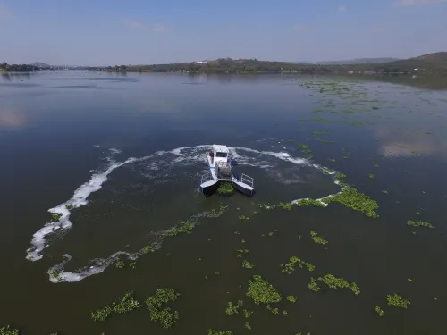 Tecnología para limpiar Lago de Valsequillo que adquirió Gali no sirve: Miguel Barbosa Huerta