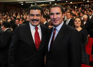Acude Moreno Valle a III Informe del gobernador de Hidalgo
