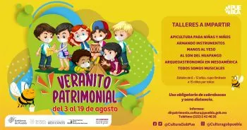 Invita Cultura a talleres infantiles sobre el patrimonio poblano