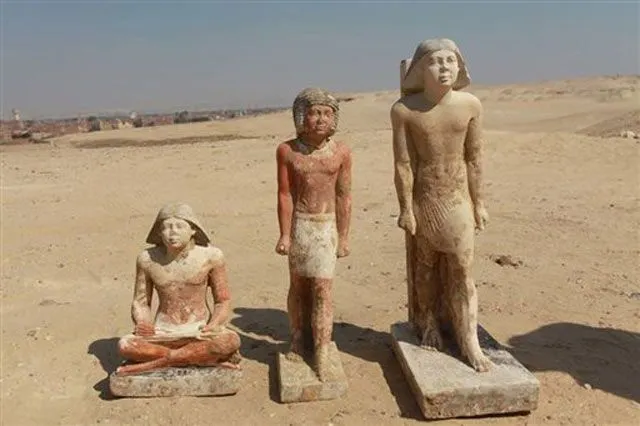Hallan la tumba de princesa faraónica en El Cairo