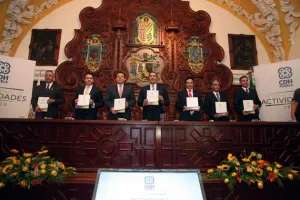 Presidente de la CEDH presenta informe anual de actividades 2013