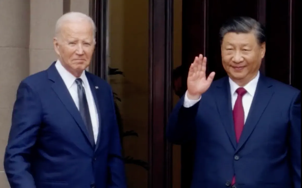 Biden y Xi Jinping