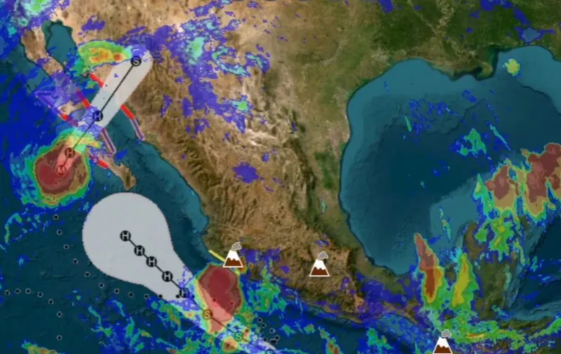 Huracán Polo mantiene en alerta a Baja California Sur; suspenden actividades en tres municipios