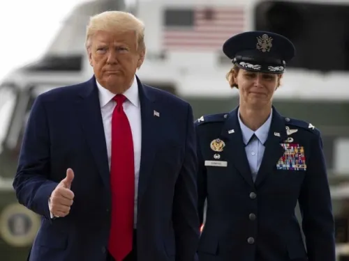 Trump rechaza renombrar bases militares que hacen honor a confederados