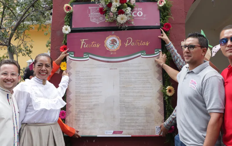 Orgullo y Cultura: Ariadna Ayala encabeza el inicio de las Fiestas Patrias en Atlixco