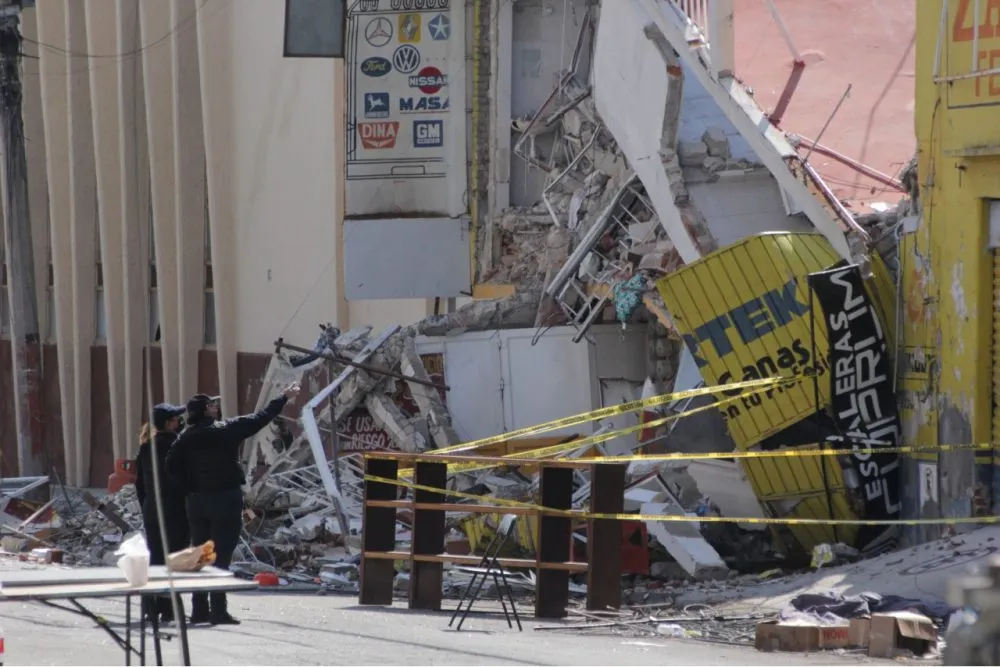 Demolición edificio