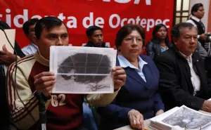 Autoridades de Ocotepec denuncian daños en obras de pozo de agua