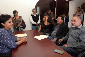 Dirigentes PAN y PRD se reúnen con MAS para impugnar Ley Anti Bronco‏