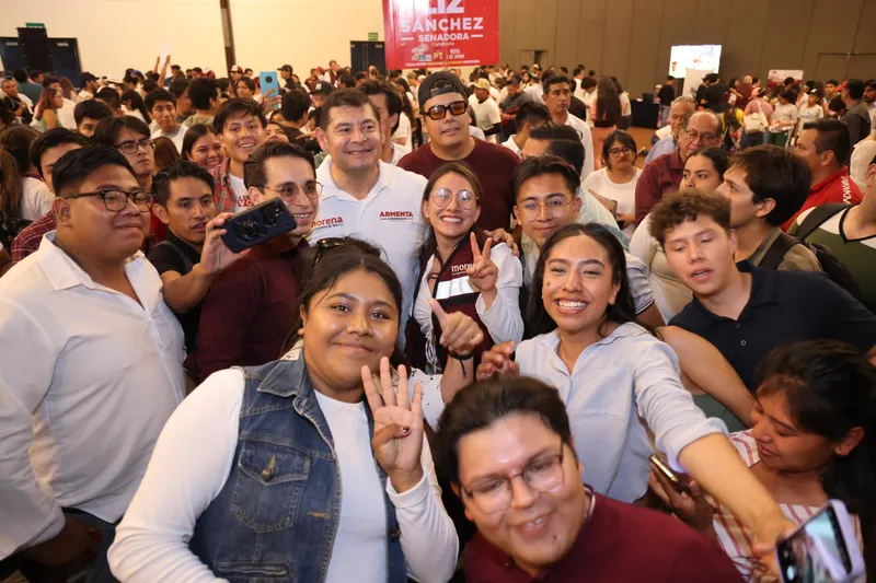 Armenta reforzará el acceso a la educación para las y los jóvenes de Puebla