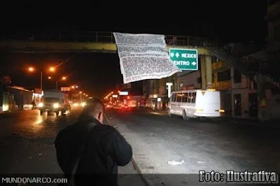 Aparecen narcomantas en Oaxaca
