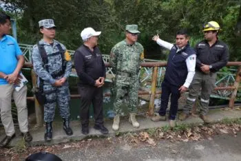 Protección Civil supervisa arroyo en San Agustín Atlihuácan ante riesgo de inundaciones