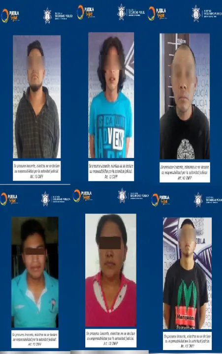 Aseguró SSP a 11 personas por cometer actos fuera de la ley