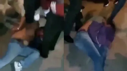 Pasajeros linchan a presuntos ladrones en la autopista México-Pachuca