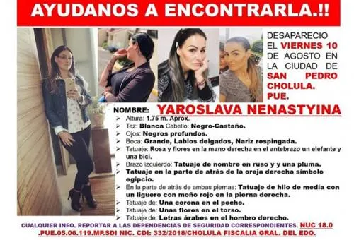 FGE detiene a hombre que podría estar implicado en desaparición y asesinato de ucraniana