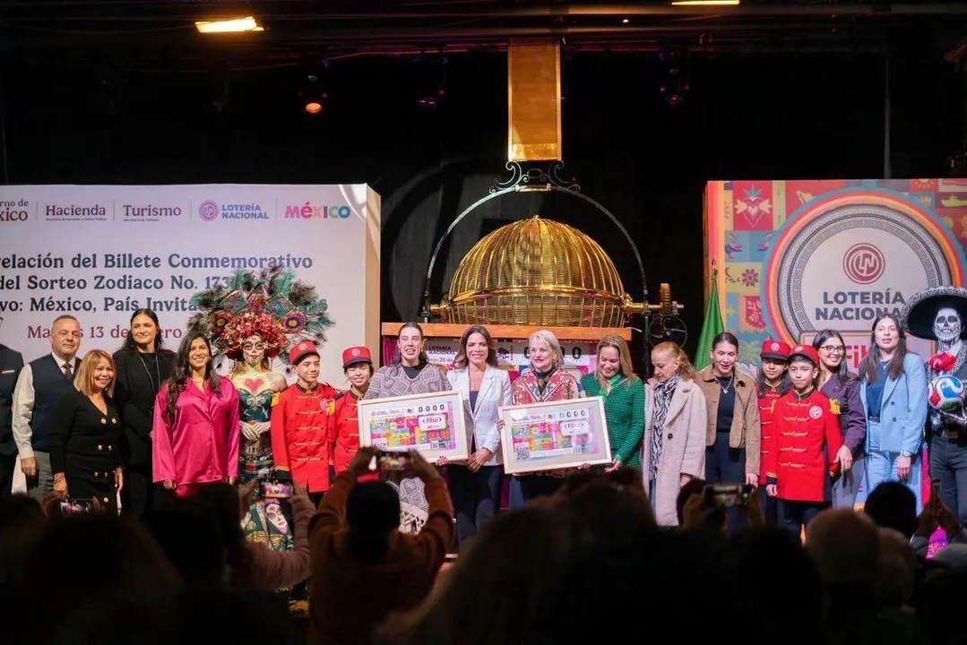 Billete de Lotería celebra la participación de México como País Invitado en la Feria Internacional de Turismo