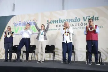 Con sembrando vida se siembra vida y patria: Claudia Sheinbaum va por continuidad de programas del Bienestar 