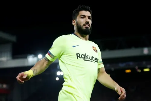 Luis Suárez, listo para incorporarse a la selección de Uruguay