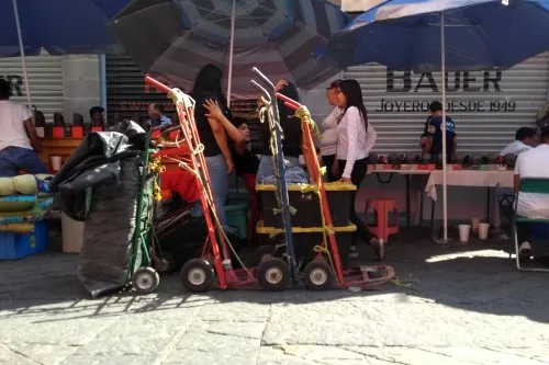 El cierre de negocios en calle 5 de mayo no sería por ambulantaje