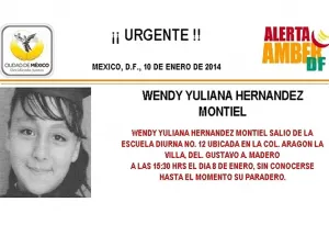 Encuentran a menor a través de Alerta Amber