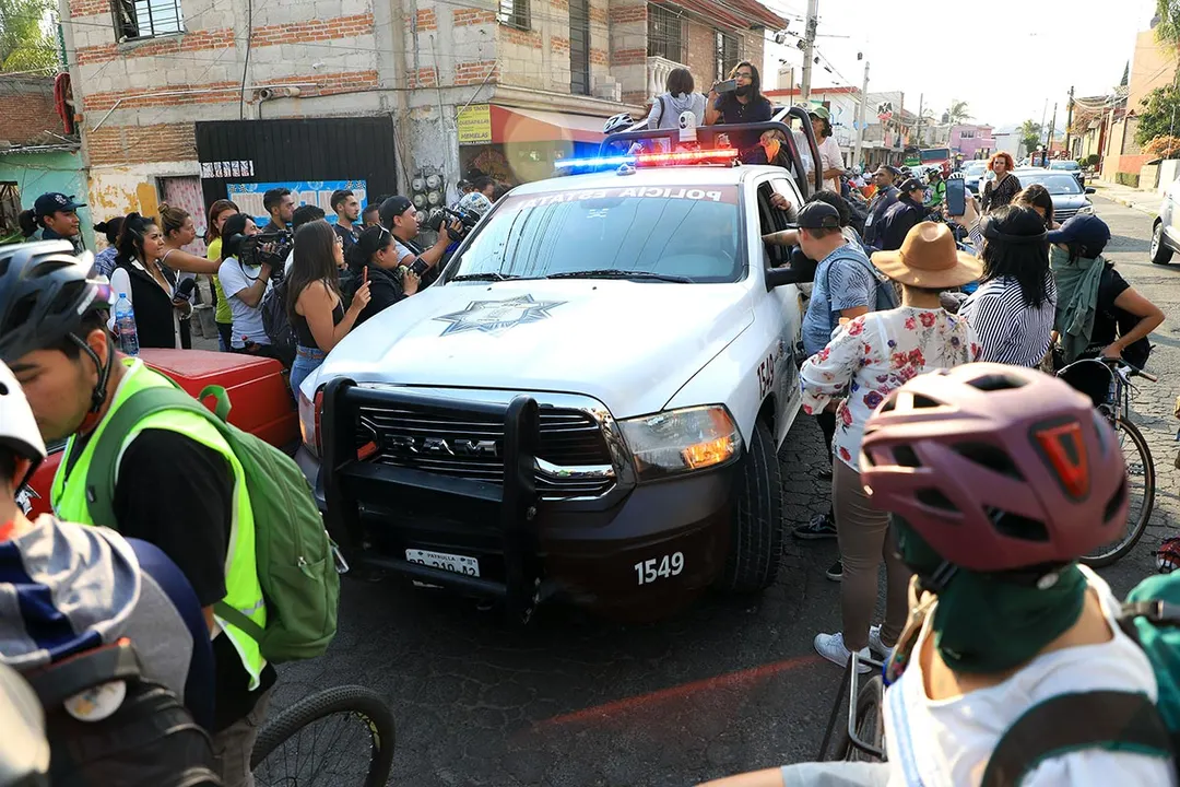 Manif Ciclista Atropellado Recta A Cholula