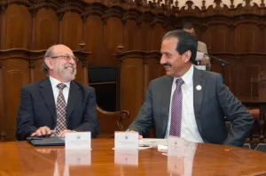 Agradece Francisco Vélez Pliego apoyo del rector Esparza al ICSyH de la BUAP