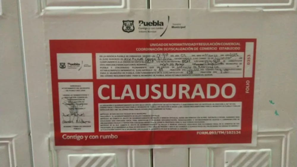 Clausura rastro
