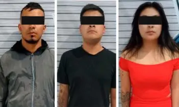 SSP y Marina detienen a tres presuntos extorsionadores del mercado Morelos en Puebla capital
