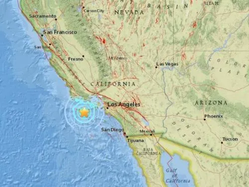 Sismo de 5.3 remeció California; el más fuerte en los últimos 4 años