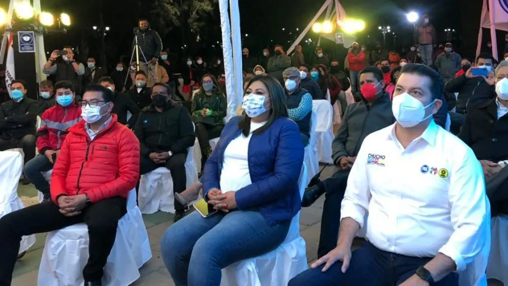 Diputados federales de “Va por México” arrancan campañas electorales en Puebla