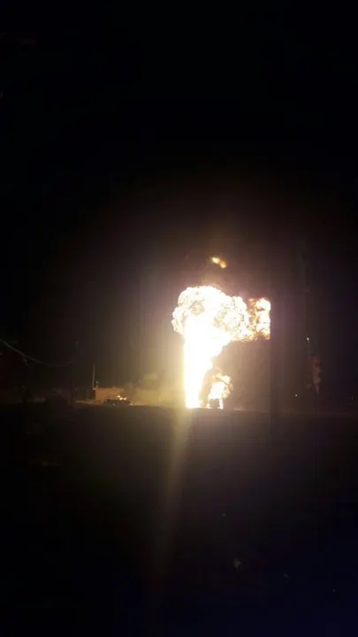 Se registró un incendio en una toma clandestina en Acatzingo