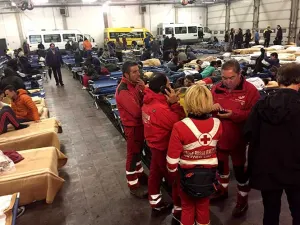 Suman 3 mil damnificados por sismos en el centro de Italia