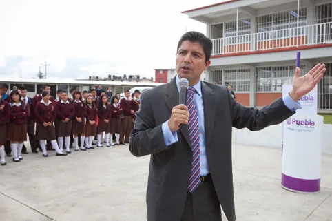 Eduardo Rivera destina 30 mdp a escuelas: Morales Garduño