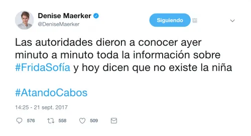 La Niña Frida Sofía: Reality Show a la Mitad de la Tragedia (Derechos Reservados de Televisa)