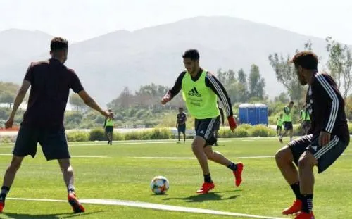 La Selección entrena con Martino previo a su encuentro contra Chile