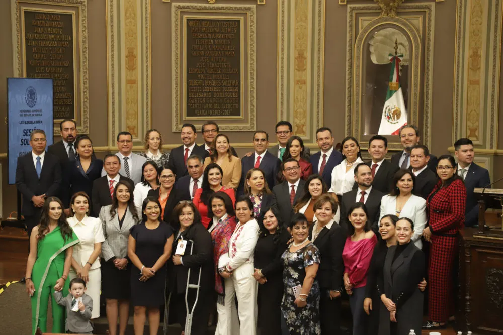 Se instala la LXII Legislatura del Congreso de Puebla, así queda tras reasignación de plurinominales