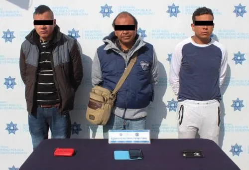 Detiene a seis personas relacionados con robos al transporte público