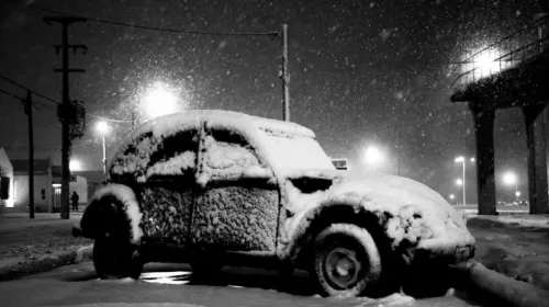 Ola de frío polar congela a la Patagonia con temperaturas de -16°