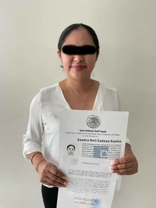 La diputada detenida iba a ser la rectora de la Universidad de Tecamachalco