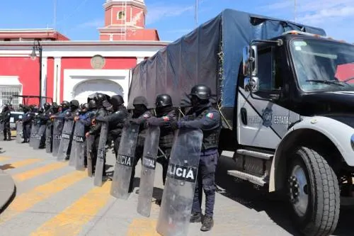 Siguen en prisión 14 policías y 3 mandos de la Secretaría de Seguridad Pública de Chalchicomula