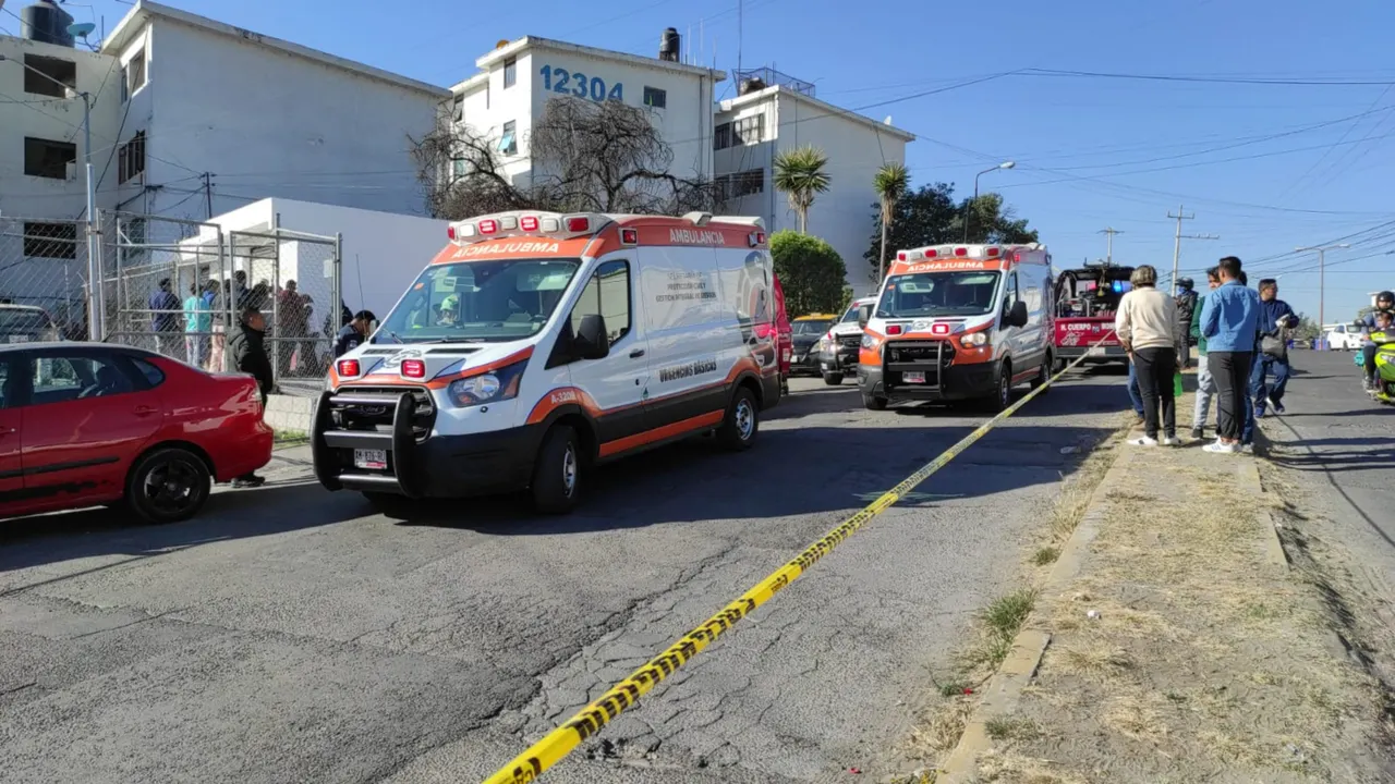 Incendio en casa de la colonia San Miguel Mayorazgo