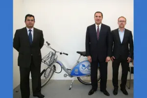 Moreno Valle se reúne con empresarios de Nextbike y Lufthansa